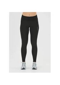 Funktionstights Endurance "Strong", Damen, Gr. 46, EURO-Gr&ouml;&szlig;en, schwarz, 77% Polyester, 23% Elasthan, unifarben, Hosen, mit flexiblem 4-Wege-Stretch