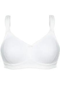 Minimizer-BH SuSa "Minimizer BH ohne B&uuml;gel Milano", Damen, Gr. 75, Cup F, beige (ivory), Stoff, Obermaterial: 80% Polyamid PA. 17% Elasthan EL. 3% Baumwolle CO., BHs Minimizer-BH