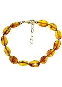 Armband OSTSEE-SCHMUCK "- Serana - Bernstein -" Gr. 19, braun (bernsteinfarben, braun), Armb&auml;nder, Damen, Bernstein, Armband