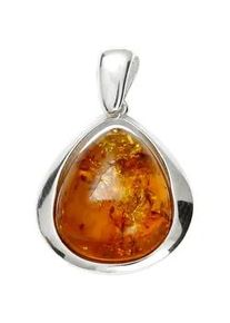 Kettenanh&auml;nger OSTSEE-SCHMUCK "- Angelina - Silber 925/000 - Bernstein" Gr. 28, silber (silber 925, silberfarben, wei&szlig;), Schmuckanh&auml;nger, Damen, Silber 925 (Sterlingsilber), Kettenanh&auml;nger