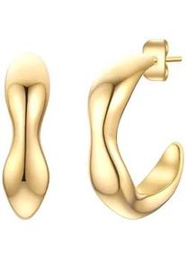 Paar Creolen EASTSIDE "Set: ES2002", gelbgold, Ohrringe, Damen, 22,1, Edelstahl