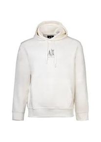 Giorgio Armani Sweatshirt ARMANI EXCHANGE "Sweatshirt", Herren, Gr. XXL, wei&szlig;, Obermaterial: 79% Baumwolle CO. 17% Polyester PES. 4% Elasthan EL., Sweatshirts Sweatshirt