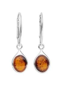 Paar Ohrh&auml;nger OSTSEE-SCHMUCK "- Canissa - Silber 925/000 - Bernstein" Gr. 32, silber (silber 925, silberfarben, wei&szlig;), Ohrringe, Damen, Silber 925 (Sterlingsilber)