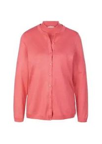 Strickpullover GOLDNER "Pflegeleichtes Basic-Strickset", Damen, Gr. 46, orange (hummer), Obermaterial: 100% Polyacryl PAN., normal, Sonstiges, Pullover Strickpullover, Ohne