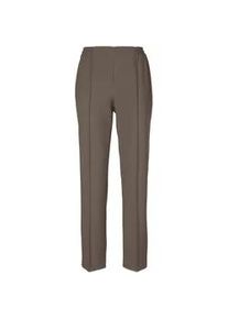 Schlupfhose GOLDNER "Kurzgr&ouml;&szlig;e Re-fresh Schlupfhose", Damen, Gr. 21, K-Gr, beige (taupe), Obermaterial: 100% Polyester COOLMAX PES(Coolmax)., Hosen Schlupfhose