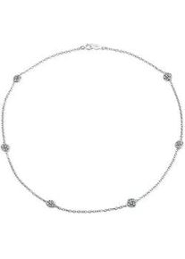 Silberkette AILORIA "Halskette kurz &Eacute;TINCELLE", Damen, silber, Halsketten Silberkette