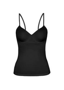 Sassa Mode BH-Hemd SASSA "BH Hemdchen CLASSIC MICRO", Damen, Gr. 70, Cup A, schwarz, Stoff, Obermaterial: 92% Polyamid PA. 8% Elasthan EL., BHs BH-Hemd