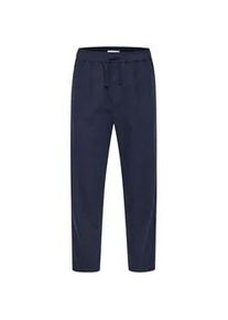 Chinohose Casual Friday "Chinohose CFHAAKAN cotton", Herren, Gr. L, L&auml;nge 34, blau (schwarz navy), Obermaterial: 72% Lyocell CLY. 28% Baumwolle CO., Hosen Chinohose