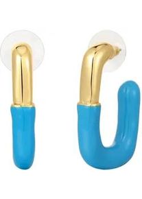 Paar Creolen YOKOAMII "Set: AV106", gelbgold, Ohrringe, Damen, 25,1