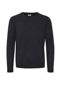 !Solid Strickfleece-Pullover SOLID "Strickpullover Sddyllon", Herren, Gr. 3XL, blau (insignia blau melange), Obermaterial: 60% Lammfell LF. 40% Nylon NY., Pullover