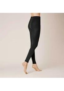 Strickstrumpfleggings Kunert "Leggings Soft Wool Cotton", Damen, Gr. 40-42, schwarz (schwarz 0070), Obermaterial: 70% Schurwolle WV. 18% Baumwolle CO. 10% Polyamid PA. 2% Elasthan EL., Strumpfhosen