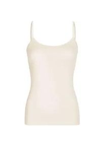 Achseltop Nina von C. "Damen Spaghettitop Pure", Damen, Gr. 42, N-Gr, beige (champagner), Obermaterial: 52% Viskose CV. 40% Modal CMD. 8% Elasthan EL., Unterhemden