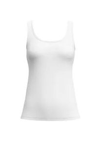 Unterhemd Calida "Unterhemd Top ohne Arm Essential Cotton 1er Pack", Damen, Gr. 44-46, N-Gr, wei&szlig;, Obermaterial: 95% Baumwolle CO. 5% Elasthan EL., Unterhemden Unterhemd