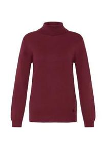 Rollkragenpullover oxmo "Rollkragenpullover OXAIDA ROLLNECK", Damen, Gr. S, braun (chocolate truffle), Obermaterial: 70% Viskose CV. 30% Polyamid PA., Pullover Rollkragenpullover