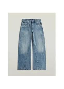 G-Star Raw Regular-fit-Jeans G-STAR "Contor Wide Jeans", Damen, Gr. 27, L&auml;nge 28, faded sea bay, Obermaterial: 50% Baumwolle, 30% Baumwolle, 20% Baumwolle, Jeans