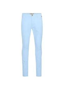 Chinohose Blend "Chinohose BHNatan", Herren, Gr. 38, L&auml;nge 32, blau (blau bell), Obermaterial: 98% Baumwolle CO. 2% Elasthan EL., Hosen Chinohose