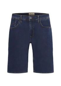 Jeansshorts Blend "Shorts BHTWISTER-Denimshorts-Mulitflex", Herren, Gr. XL, N-Gr, blau (denim dunkelblau), Obermaterial: 86% Baumwolle CO. 10% Polyester PES. 2% Elasthan EL. 2% Viskose CV., Jeans Jeansshorts