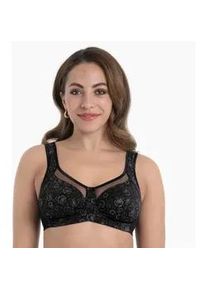 B&uuml;gelloser BH Anita SINCE 1886 "Clara Art", Damen, Gr. 85, Cup C, schwarz, Obermaterial: 86% Polyamid, 14% Elasthan, bedruckt, gemustert, leicht transparent, BHs, mit Formblende, dreigeteilte Cups, mit Komforttr&auml;ger, feminin, bequem