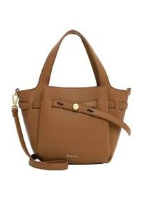 Shopper Tamaris "Shopper TAS Kathi", Damen, Gr. B/H/T: 34cm x 22cm x 13cm 0, gelb (sahara 920), Polyurethan, Taschen Shopper