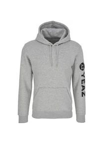 Kapuzenpullover YEAZ "Hoodie Sky Grey (unisex) CUSHY", Damen, Gr. 4XL, grau (hellgrau), Obermaterial: 85% Baumwolle CO. 15% Polyester PES., Pullover Kapuzenpullover