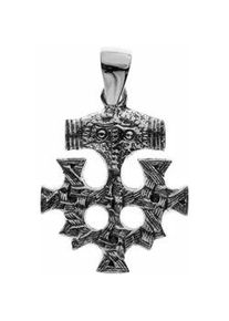 Kettenanh&auml;nger OSTSEE-SCHMUCK "- Hiddensee 25 x 23 mm - Silber 925/000 -" Gr. 35, silber (silber 925, silberfarben, wei&szlig;), Schmuckanh&auml;nger, Damen, Silber 925 (Sterlingsilber), Kettenanh&auml;nger