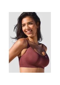 Bralette-BH Nuance, Damen, Gr. L (42), N-Gr, zartbitter, Microtouch, Obermaterial: 82% Polyamid, 18% Elasthan, Basic, BHs, SEAMLESS ohne B&uuml;gel, mit herausnehmbarem Push-up-Kissen, Basic Dessous