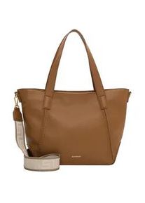 Emily & Noah Shopper EMILY & NOAH "Shopper E&N Julie", Damen, Gr. B/H/T: 48cm x 29cm x 13cm 0, gelb (sahara 920), Polyurethan, Taschen Shopper