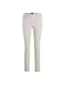 Regular-fit-Jeans GOLDNER "Lange Freizeithose BELLA mit Formbund", Damen, Gr. 52, N-Gr, grau, Obermaterial: 65% Baumwolle CO. 31% Polyester PES. 4% Elasthan EL., Jeans