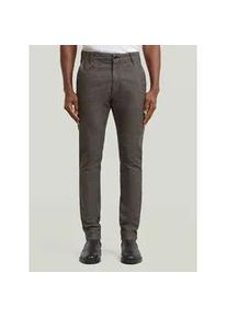 G-Star Raw Chinohose G-STAR "Bronson 3.0 Slim Chino", Herren, Gr. 40, L&auml;nge 36, java, milk dobby, Obermaterial: 88% Baumwolle, 9% Hanf, 3% Elasthan, Hosen Chinohose