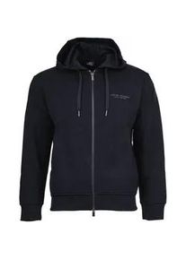 Giorgio Armani Sweatshirt ARMANI EXCHANGE "Sweatjacke Sweatshirt", Herren, Gr. L, blau (marine), Obermaterial: 100% Baumwolle CO., Sweatshirts Sweatshirt