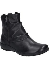 Stiefelette Josef Seibel "Charlotte 09, schwarz", Damen, Gr. 40, schwarz, Obermaterial: 100% Rindsleder Leather cow., Schuhe Stiefelette