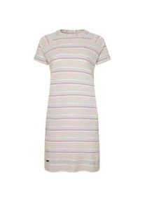 Nachthemd Jockey "Nachthemd Supersoft Short Sleeve Lounge Dress", Damen, Gr. M, N-Gr, bunt (grau, wei&szlig;, pink), Obermaterial: 95% Modal CMD. 5% Elasthan EL., Kleider Nachthemd