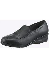 Classic Dog Slipper CLASSIC, Damen, Gr. 40, schwarz, Glattleder, Basic, Schuhe Slipper