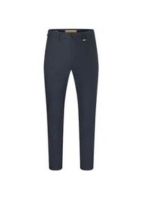Chinohose MAC "Griffin", Herren, Gr. 36, L&auml;nge 34, nautic blau, Web, Obermaterial: 55% Baumwolle, 40% Polyamid, 5% Elasthan, regular fit kn&ouml;chelfrei, Hosen Chinohose, mit Taschen