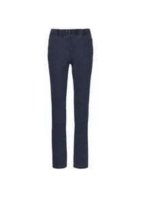 Regular-fit-Jeans GOLDNER "Edel geschm&uuml;ckte Jeansschlupfhose LOUISA", Damen, Gr. 48, N-Gr, blau (dunkelblau), Obermaterial: 75% Baumwolle CO. 23% Polyester PES. 2% Elasthan EL., Jeans