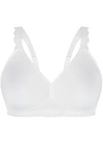 Sassa Mode Soft-BH SASSA "Soft BH FUNCTIONAL BRAS", Damen, Gr. 80, Cup B, wei&szlig;, Stoff, Obermaterial: 82% Polyamid PA. 18% Elasthan EL., BHs Soft-BH