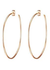 Glanzst&uuml;cke M&uuml;nchen Paar Creolen GLANZST&Uuml;CKE M&Uuml;NCHEN "Set: A1244", ros&eacute;gold, Ohrringe, Damen, 50, Silber 925 (Sterlingsilber), aus Sterling Silber