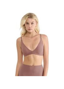 B&uuml;gelloser BH Sloggi "ZERO Feel 2.0 THE UP P Bra", Damen, Gr. XL, N-Gr, cacao, Single Jersey, Obermaterial: 76% Polyamid, 24% Elasthan, BHs, nahtlos und unsichtbar