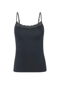 Unterhemd Jockey "Unterhemd Parisienne Camisole 1er Pack", Damen, Gr. S, N-Gr, schwarz, Obermaterial: 91% Polyamid PA. 9% Elasthan EL., Unterhemden Unterhemd