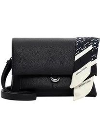 Emily & Noah Umh&auml;ngetasche EMILY & NOAH "Umh&auml;ngetasche E&N Hasina", Damen, Gr. B/H/T: 25,5cm x 18cm x 10cm 0, blau (blau 500), Polyurethan, Taschen Umh&auml;ngetasche