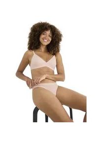 Push-up-BH Sloggi "ZERO Feel Air THE UP Push Up", Damen, Gr. S, N-Gr, cherry pink, Single Jersey, Obermaterial: 46% Polyamid, 46% Polyester, 8% Elasthan, BHs Push-up-BH, atmungskativ und unsichtbar