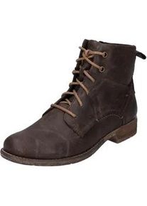 Stiefelette Josef Seibel "Sienna 95, moro", Damen, Gr. 39, braun (moro), Obermaterial: 100% Rindsleder Leather cow., Schuhe Stiefelette