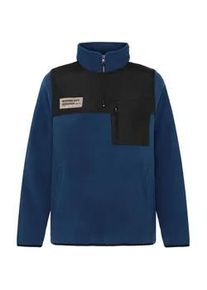 Troyer oxmo "Troyer OXNETE HALFZIP", Damen, Gr. XL, blau (marineblaus), Obermaterial: 100% Polyester PES., Pullover Troyer