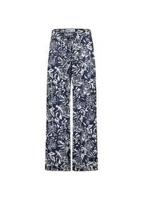 Stoffhose Blue Seven "Blue Seven Stoffhose", Damen, Gr. 40, 5950, nachtblau, 100% Viskose, Basic, regular fit, Hosen Stoffhose