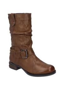 Stiefel Josef Seibel "Sanja 14, cognac", Damen, Gr. 39, braun (cognac), Obermaterial: 100% Rindsleder Leather cow., Schuhe Stiefel