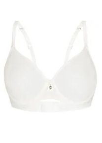 Sassa Mode T-Shirt-BH SASSA "Spacer BH mit B&uuml;gel PURE ANIMAL", Damen, Gr. 85, Cup C, beige (ivory), Stoff, Obermaterial: 85% Polyester PES. 15% Elasthan EL., BHs T-Shirt-BH