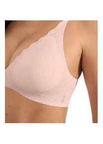 B&uuml;gelloser BH Sloggi "ZERO Feel Bliss THE UP P Bra", Damen, Gr. S, N-Gr, puff pink, Spitze, Obermaterial: 76% Polyamid, 24% Elasthan, BHs, unsichtbar mit Spitzenoptik