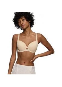 B&uuml;gel-BH Triumph "Wild Rose Sensation", Damen, Gr. 95, Cup E, beige, Spitze, Obermaterial: 53% Polyester, 33% Polyamid, 14% Elasthan, BHs B&uuml;gel-BH, flache formende Spitze, mittlerer Shape-Effekt