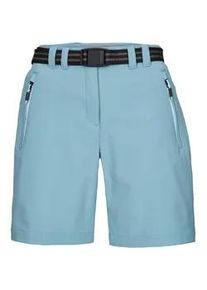 Bermudas Killtec "KOS 19 WMN BRMDS", Damen, Gr. 44, Normalgr&ouml;&szlig;en, ocean, Obermaterial: 100% Polyester, Hosen Bermudas, wasserabweisend, schnelltrocknend, Stretch-Material, inkl. G&uuml;rtel