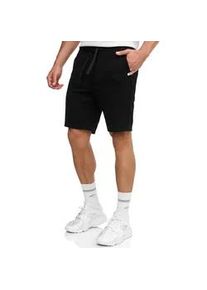 Shorts INDICODE "INCowell Shorts Plain", Herren, Gr. XXL, N-Gr, schwarz, Web, Obermaterial: 62% Polyester, 33% Viskose, 5% Elasthan, unifarben, regular fit kniefrei, Hosen Shorts